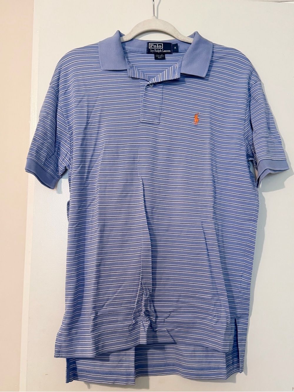 Ralph Lauren Blue Striped Polo